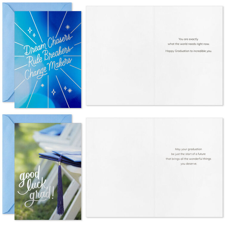 Hallmark Sunlit Celebrations Graduation Cards Assortment Pack Of 16