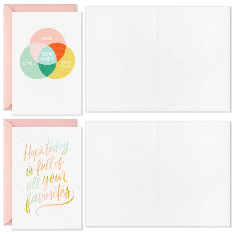 Hallmark Sunny Tropical Assorted Boxed Blank Notes Pack Of 16