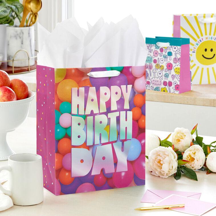 Hallmark Sunshine And Flowers 8-Pack Assorted Gift Bag Bundle