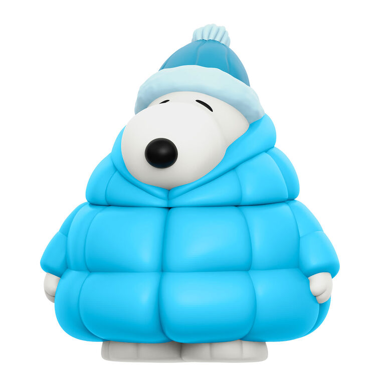Hallmark Super7 Peanuts Fun Fun Puffy Coat Snoopy Vinyl Figurine 5"