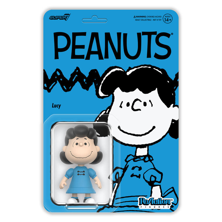 Hallmark Super7 Peanuts Lucy Wave 7 ReAction Figure