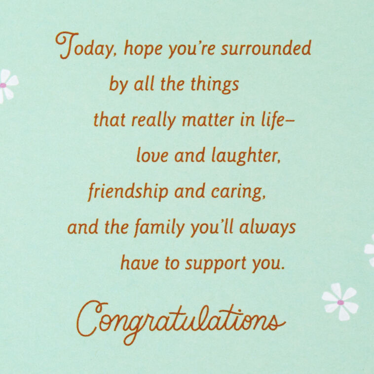 Hallmark Surrounded By Love Wedding Card For Niece And Spouse