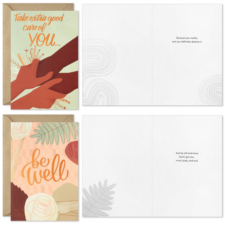 Hallmark Surrounded With Love Assorted Boxed Get Well Cards Pack Of 16