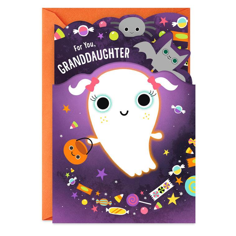 hallmark Sweet and Huggable Halloween Card for Granddaughter