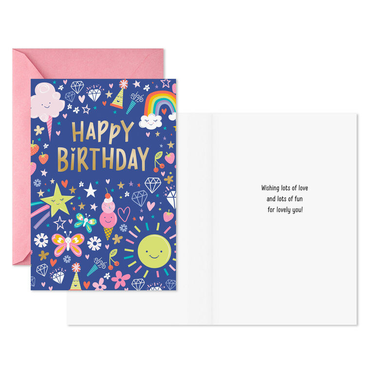 Hallmark Sweet And Whimsical Birthday Cards Pack Of 10