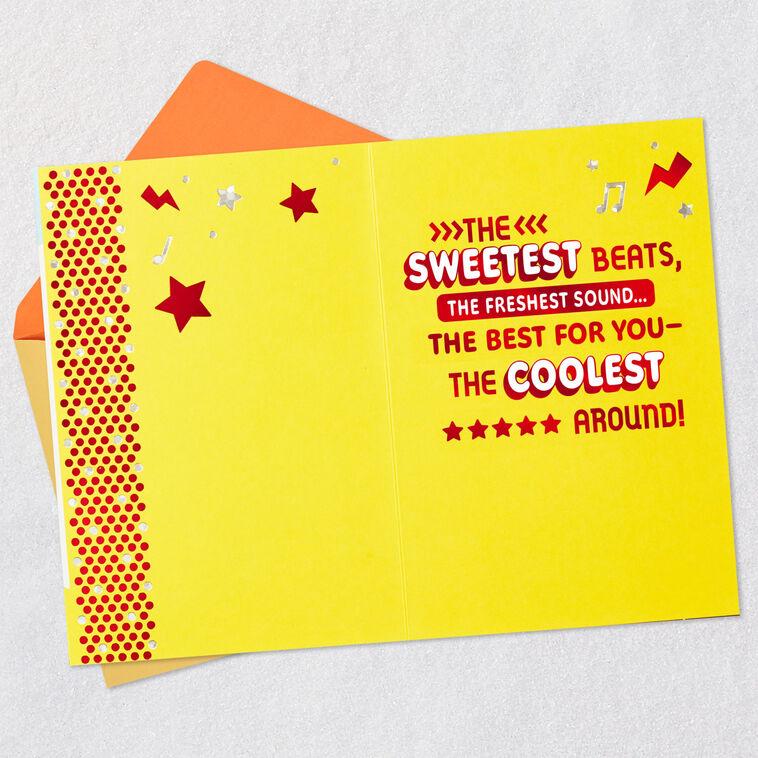 Hallmark Sweet Beats For A Cool Cat 6th Birthday Card