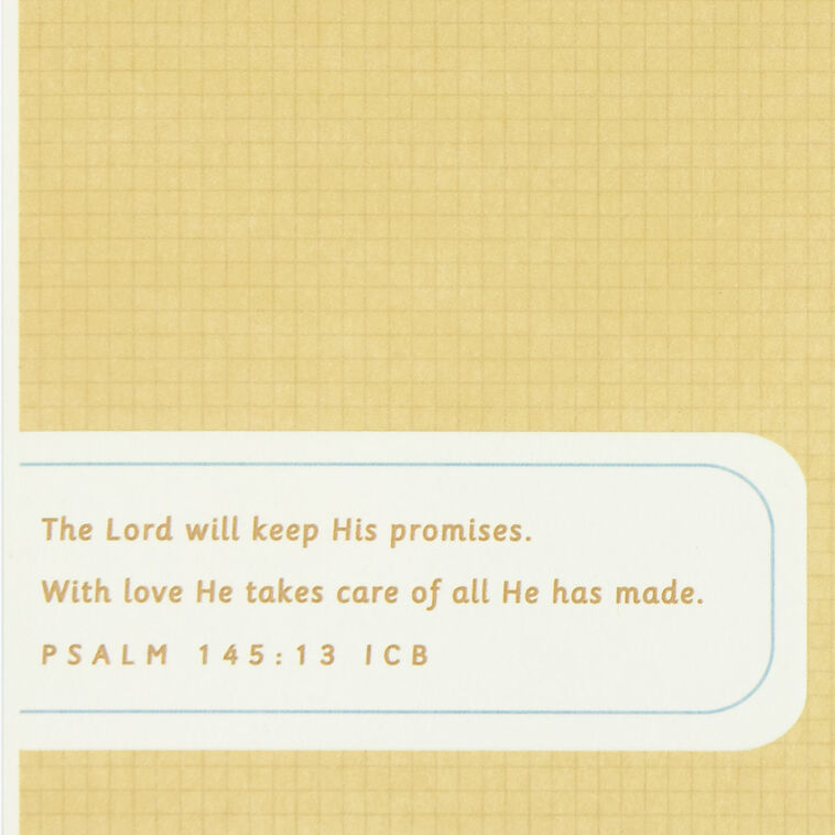 Hallmark Sweet Child Of Promise And Joy Baby Dedication Card