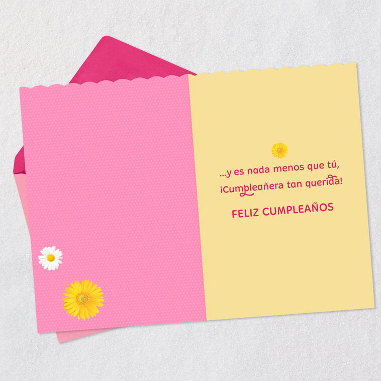 Hallmark Sweet In Every Way Spanish-Language Birthday Card For Girl