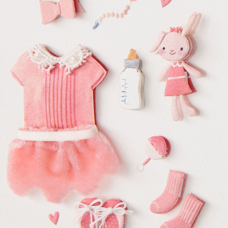 Hallmark Sweet Reason To Celebrate New Baby Girl Card