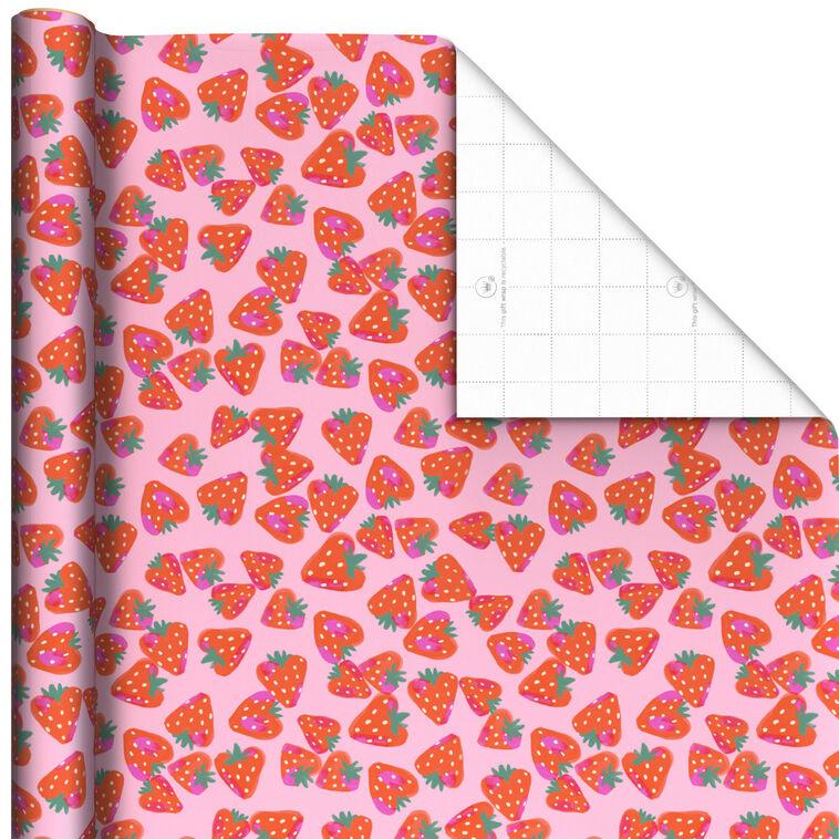 Hallmark Sweet Treats 3-Pack Assorted Wrapping Paper Roll Bundle 75 Sq. Ft. Total