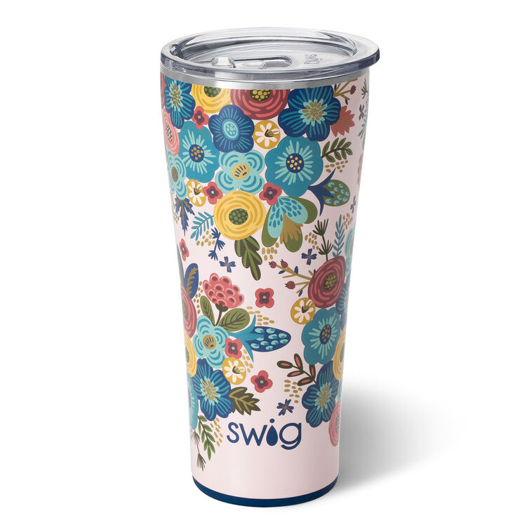 hallmark Swig Bella Rosa Stainless Steel Tumbler 32 oz