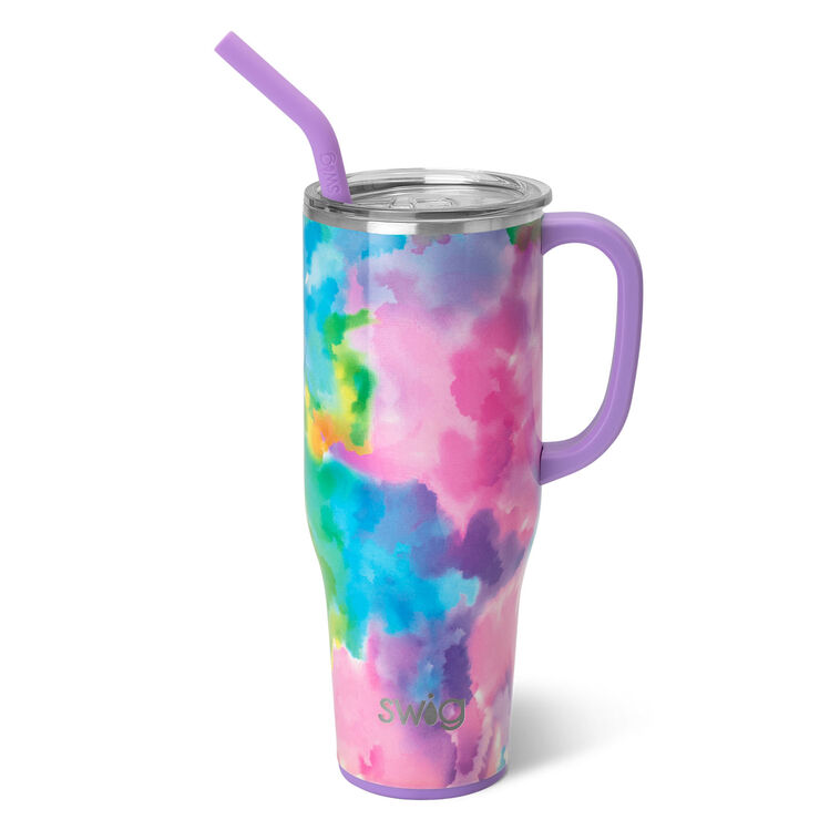 hallmark Swig Cloud Nine Stainless Steel Mega Travel Mug 40 oz