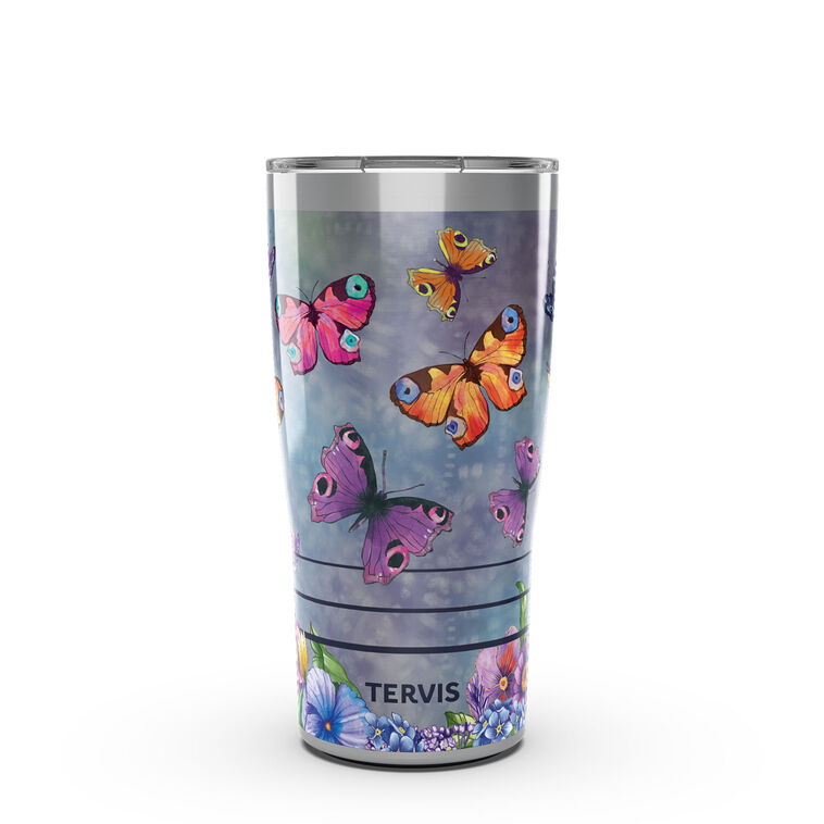 hallmark Tervis Butterfly Garden Stainless Steel Tumbler 20 oz
