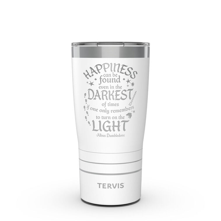 hallmark Tervis Harry Potter Happiness Quote Stainless Steel Tumbler 20 oz
