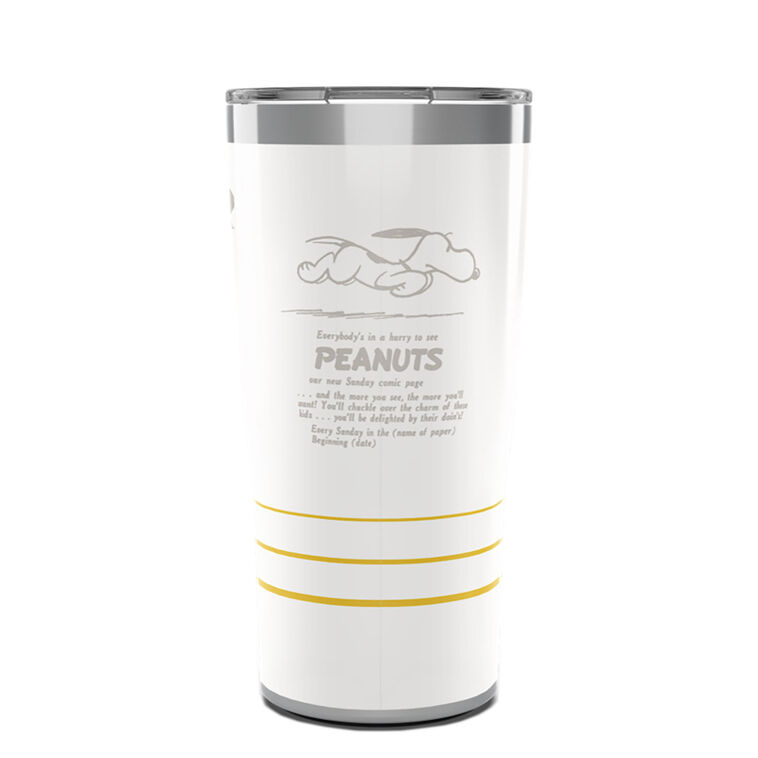 Hallmark Tervis Peanuts The Gang's All Here Stainless Steel Tumbler 20 Oz