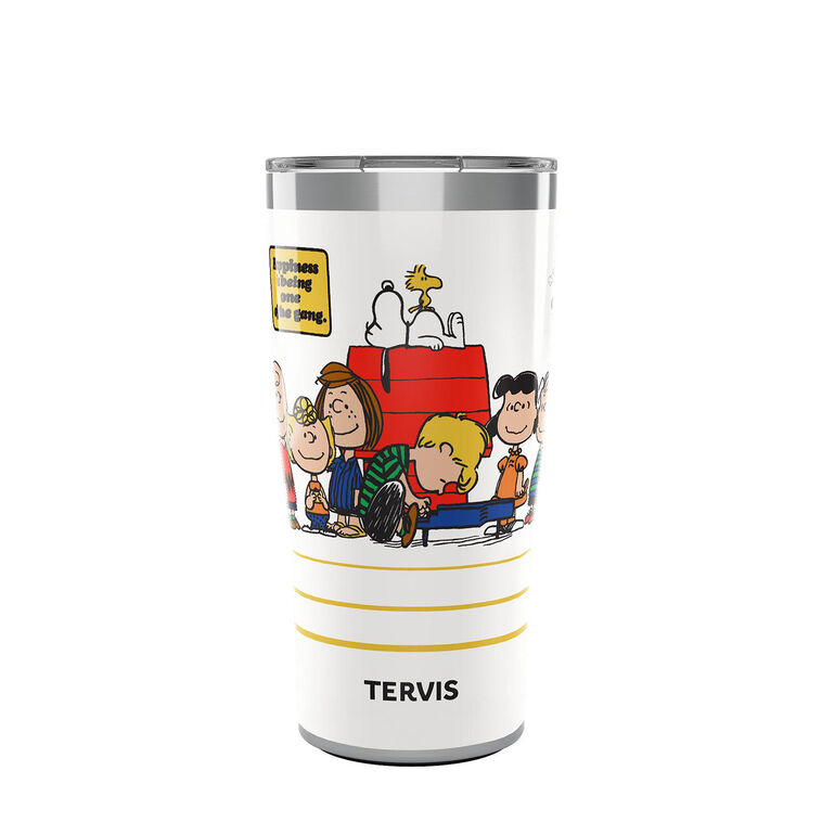 hallmark Tervis Peanuts The Gang's All Here Stainless Steel Tumbler 20 oz
