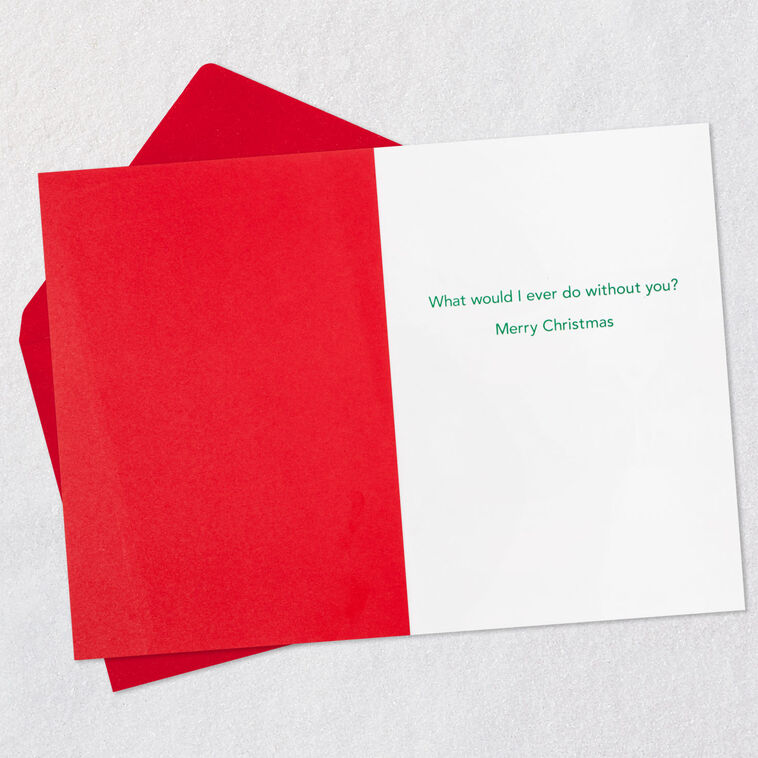 Hallmark Texting Santa Funny Romantic Christmas Card For Her