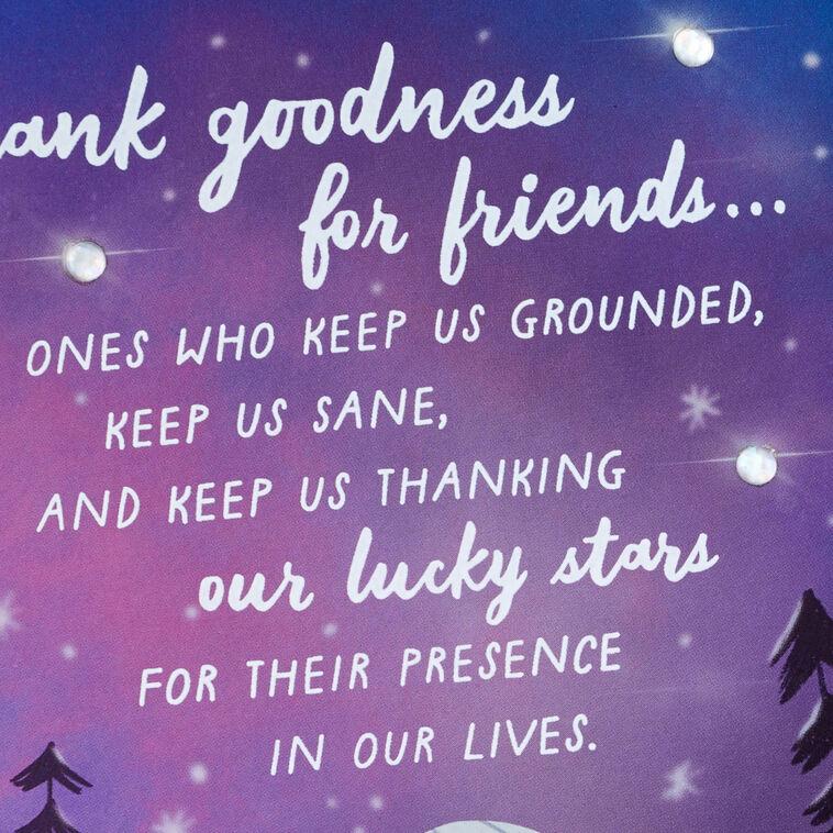Hallmark Thank Goodness For You Birthday Card For Friend