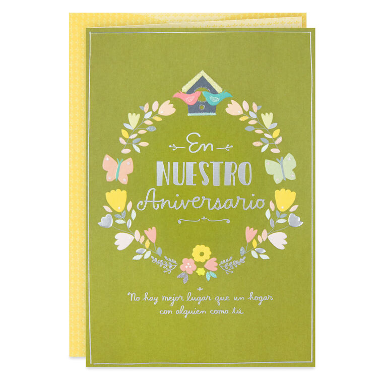 hallmark Thank You for All You Do Spanish-Language Anniversary Card for Spouse