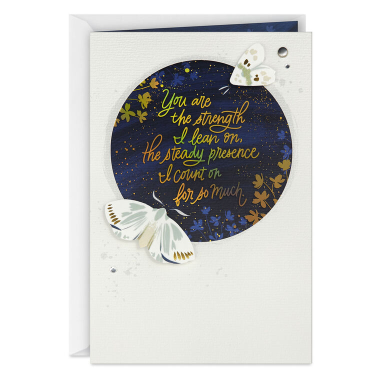 hallmark Thank You for Being There Anniversary Card for Husband