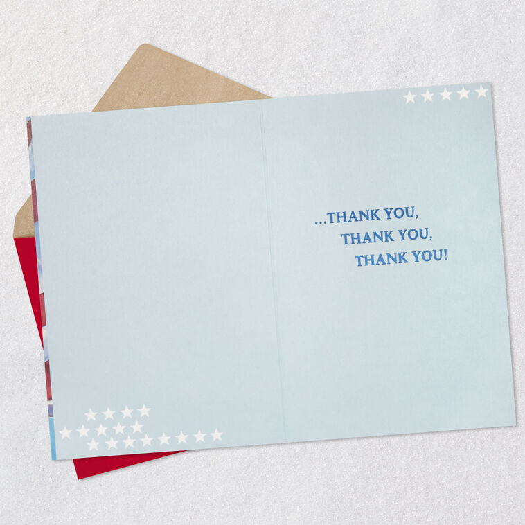 Hallmark Thank You For Your Courage And Commitment Military Appreciation Card