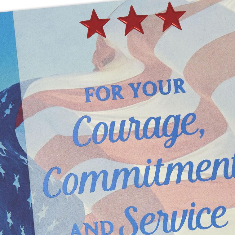 Hallmark Thank You For Your Courage And Commitment Military Appreciation Card
