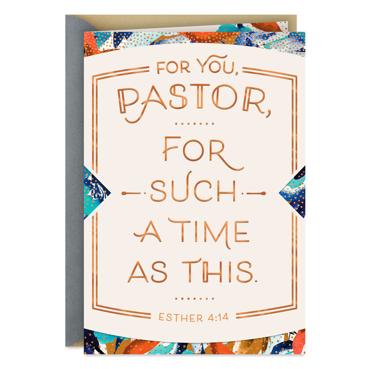 hallmark Thank You for Your Faithfulness Religious Clergy Appreciation Card for Pastor