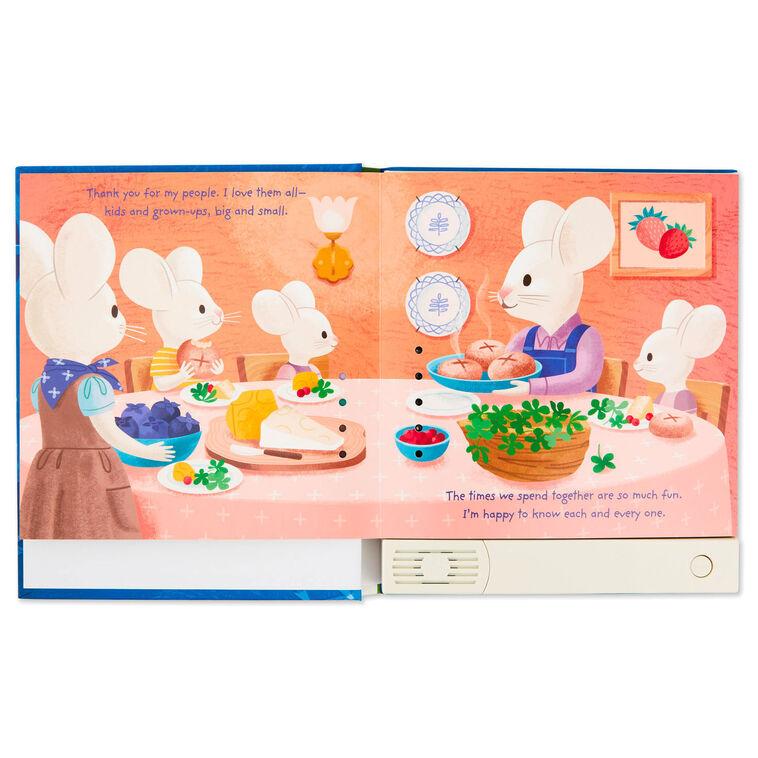 Hallmark Thank You God For Everything: A Bedtime Prayer Recordable Storybook