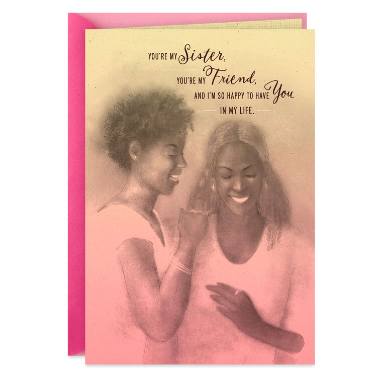 hallmark Thankful for the Woman You Are Birthday Card for Sister