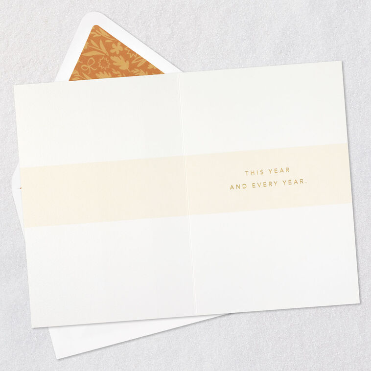 Hallmark Thankful This Year And Every Year Thanksgiving Card