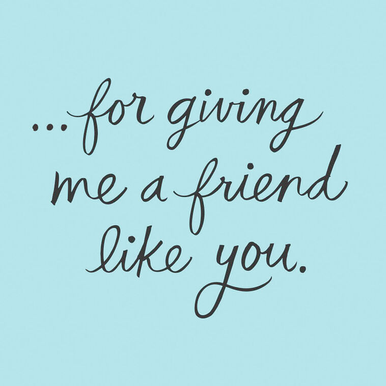 Hallmark Thankful To Have A Friend Like You Friendship Card