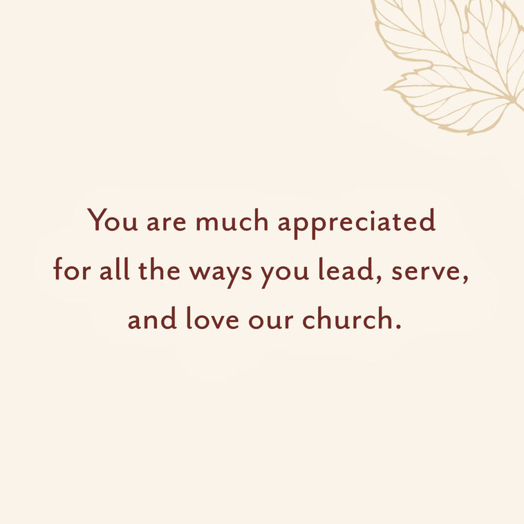 Hallmark Thanking God For You Religious Clergy Appreciation Card For Pastor