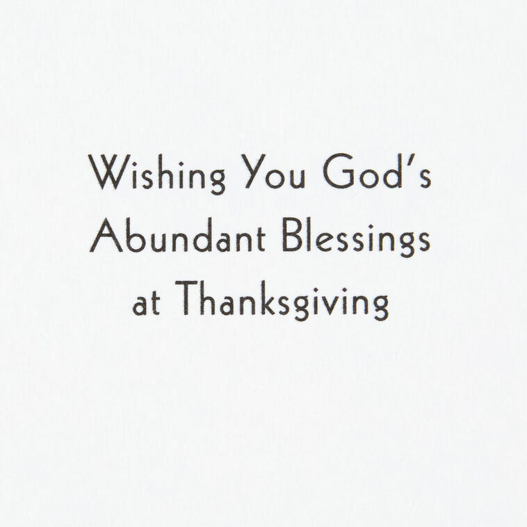 Hallmark Thanks And Blessings Religious Thanksgiving Cards Pack Of 10