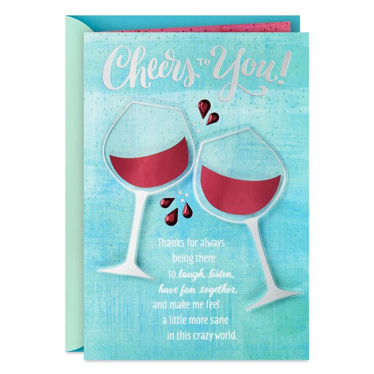 hallmark Thanks for Always Being There Birthday Card