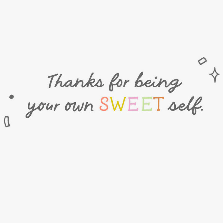 Hallmark Thanks For Being A Sweet Friend Friendship Card