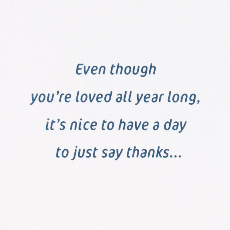 Hallmark Thanks For Being You And Being Wonderful Thanksgiving Card For Daughter
