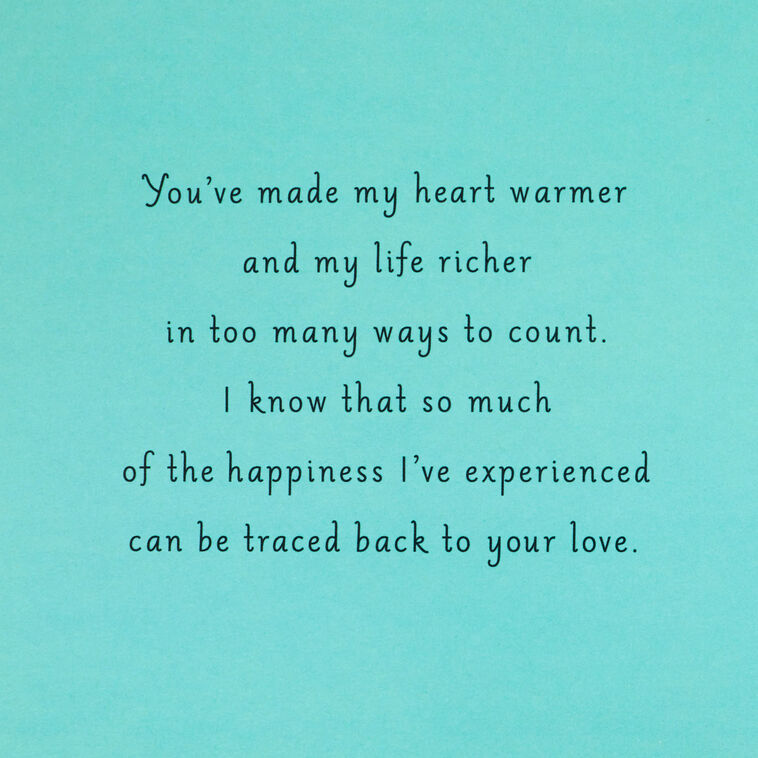 Hallmark Thanks For Your Love And Caring Birthday Card For Mom