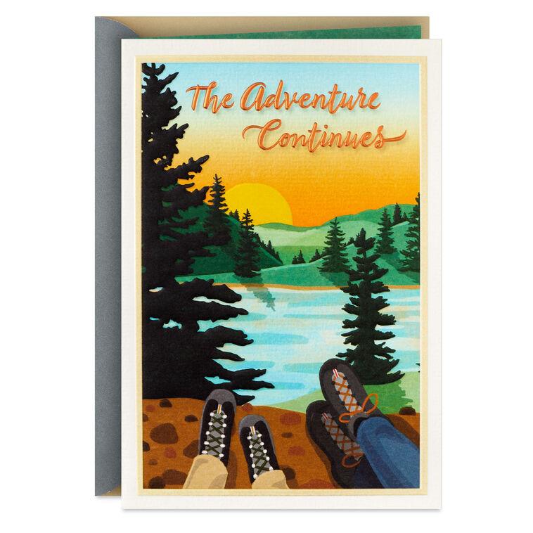 hallmark The Adventure Continues Anniversary Card for Spouse