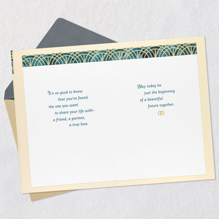 Hallmark The Beginning Of A Beautiful Future Wedding Card For Son