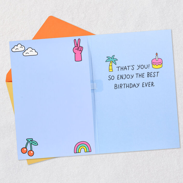 Hallmark The Best Ever Musical Birthday Card For Kids