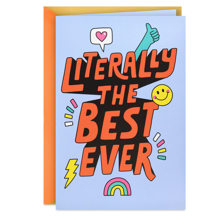 hallmark The Best Ever Musical Birthday Card for Kids