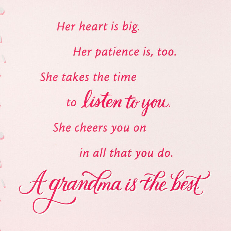 Hallmark The Best In A Million Ways Birthday Card For Grandma