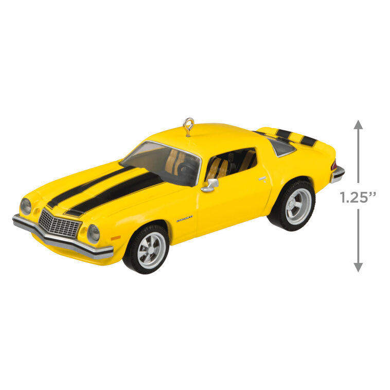 Hallmark The Car's The Star Transformers 1976 Chevrolet® Camaro® Bumblebee Metal Ornament