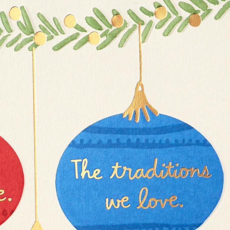 Hallmark The Connection We Share Christmas Card For Cousin