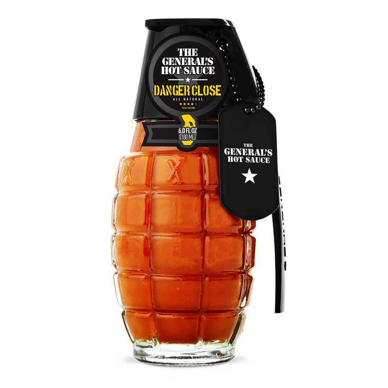 hallmark The General's Hot Sauce Danger Close Flavor 6 oz