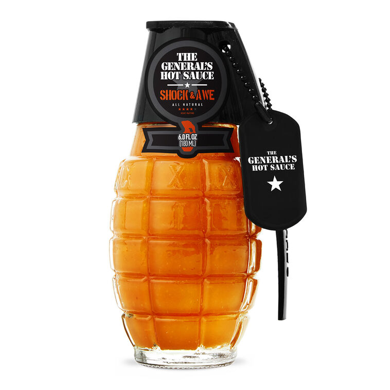 hallmark The General's Hot Sauce Shock & Awe Flavor 6 oz