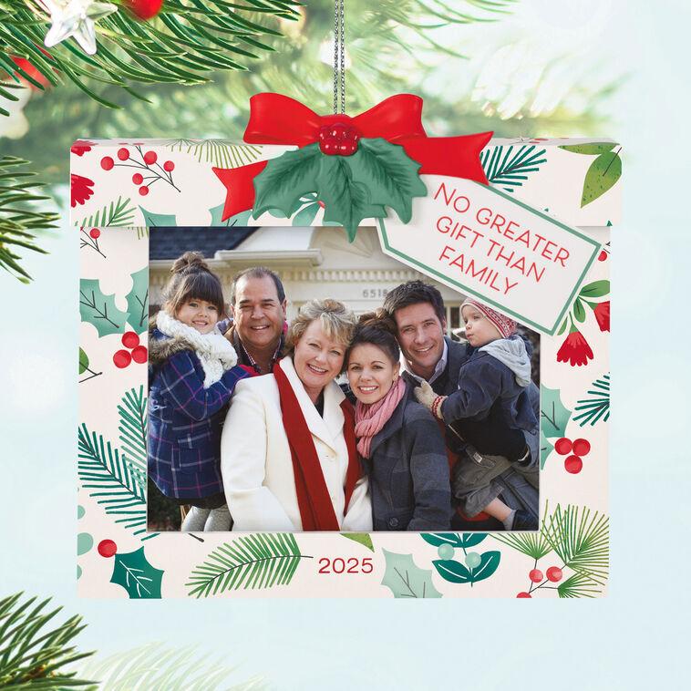 Hallmark The Gift Of Family 2025 Personalized Ornament Custom Photo