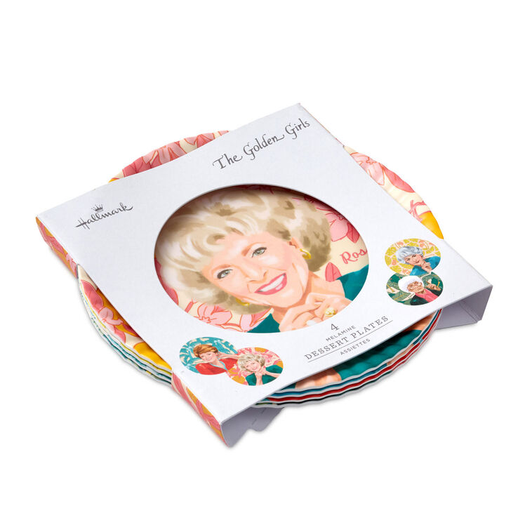 Hallmark The Golden Girls Appetizer Plates Set Of 4