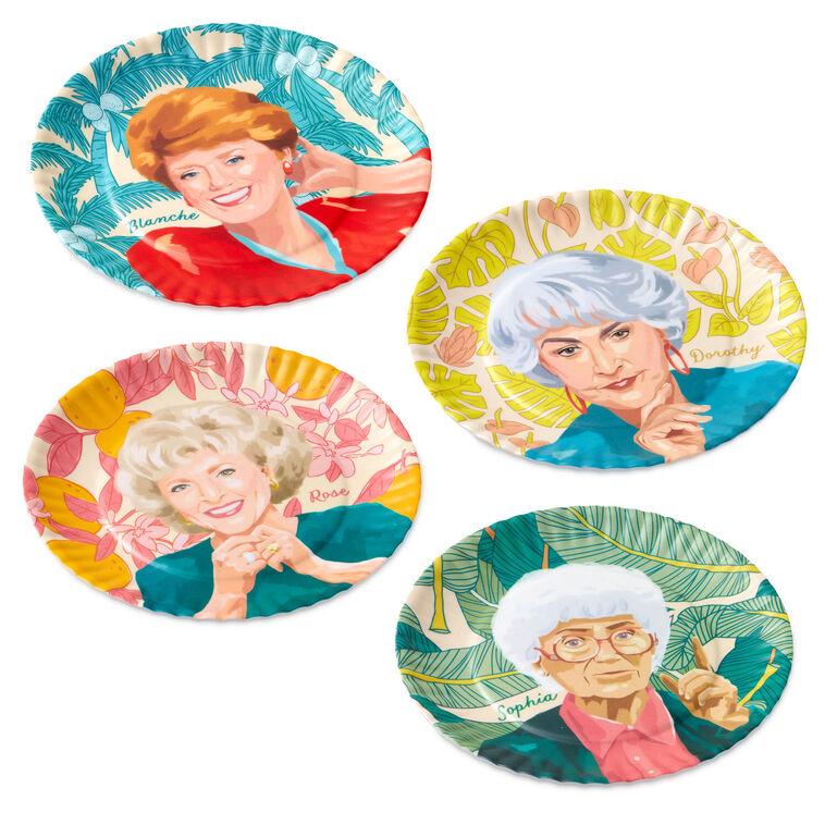 hallmark The Golden Girls Appetizer Plates Set of 4