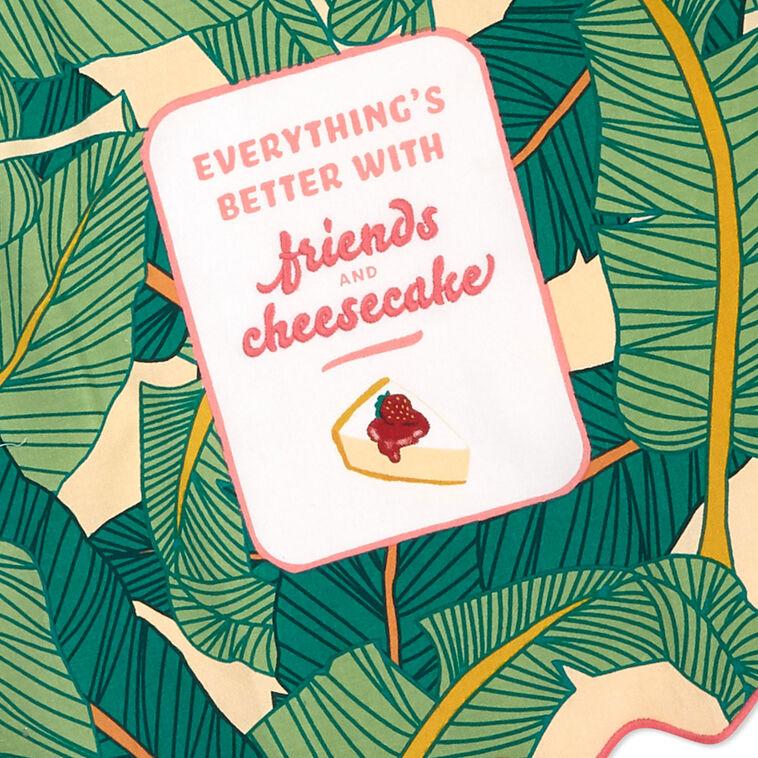 Hallmark The Golden Girls Better With Friends And Cheesecake Tea Towel 18x26